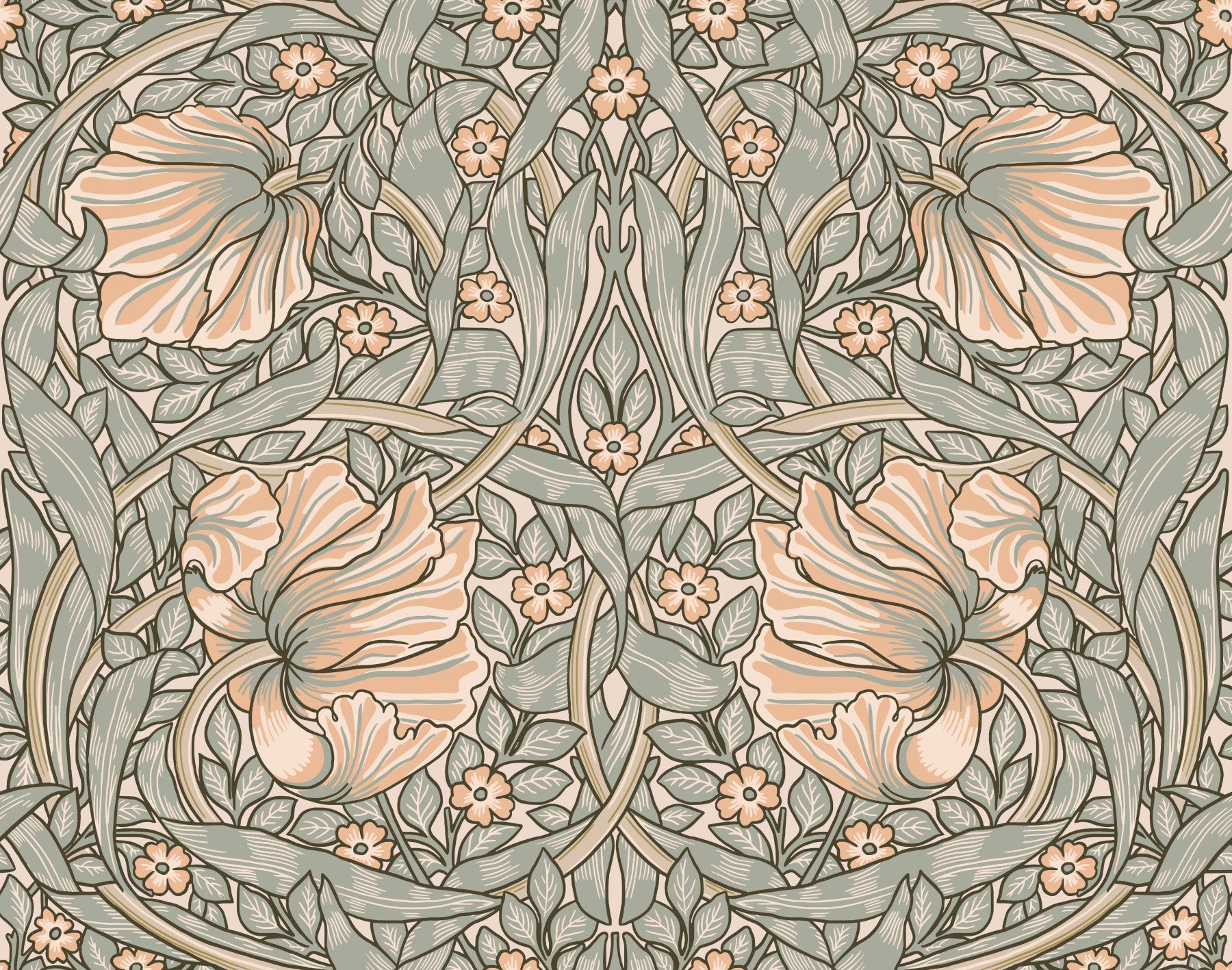 Pimpernel von William Morris 20 Wallpaper⁠