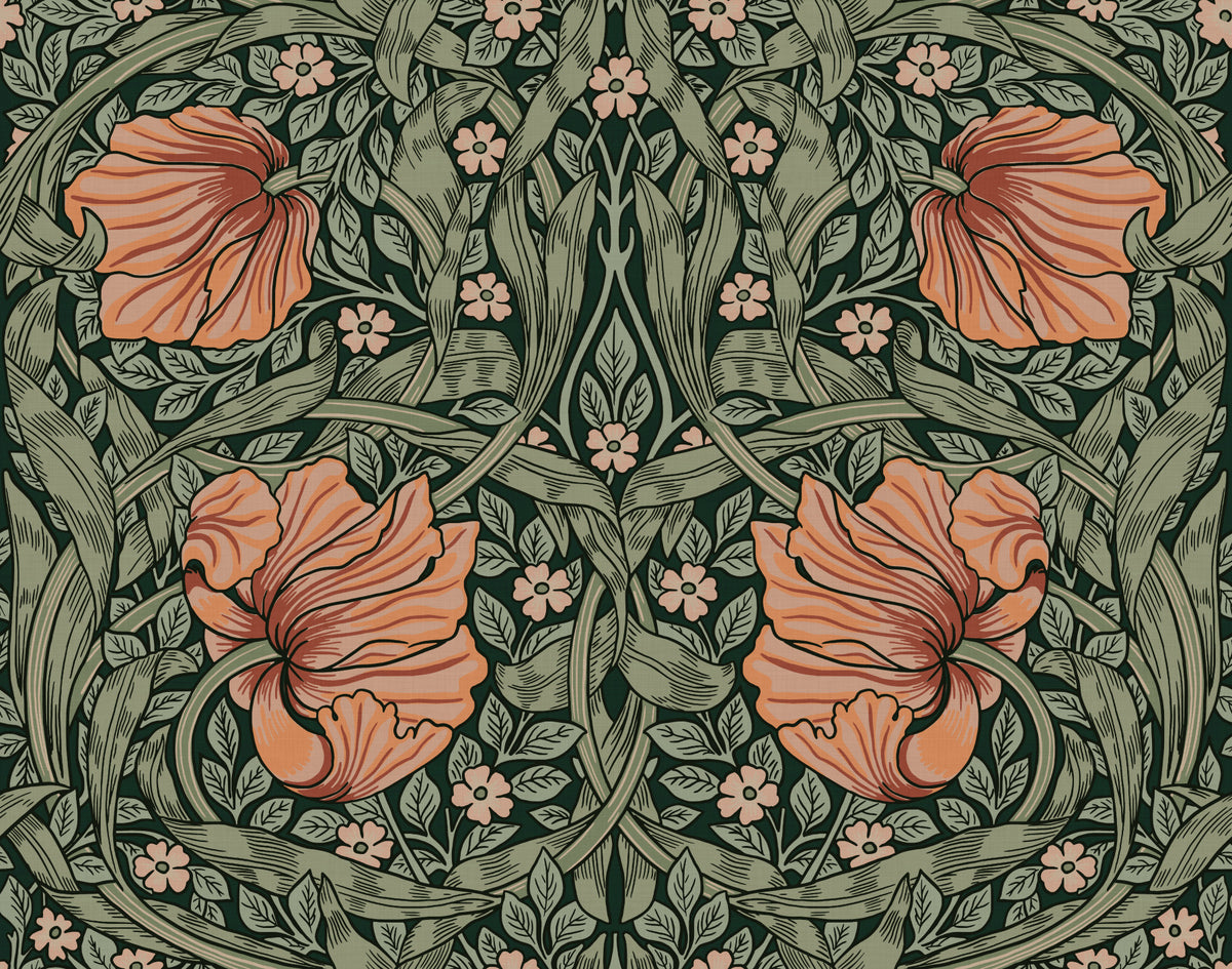 Pimpernel di William Morris 24 Wallpaper⁠ in your room — zoomed