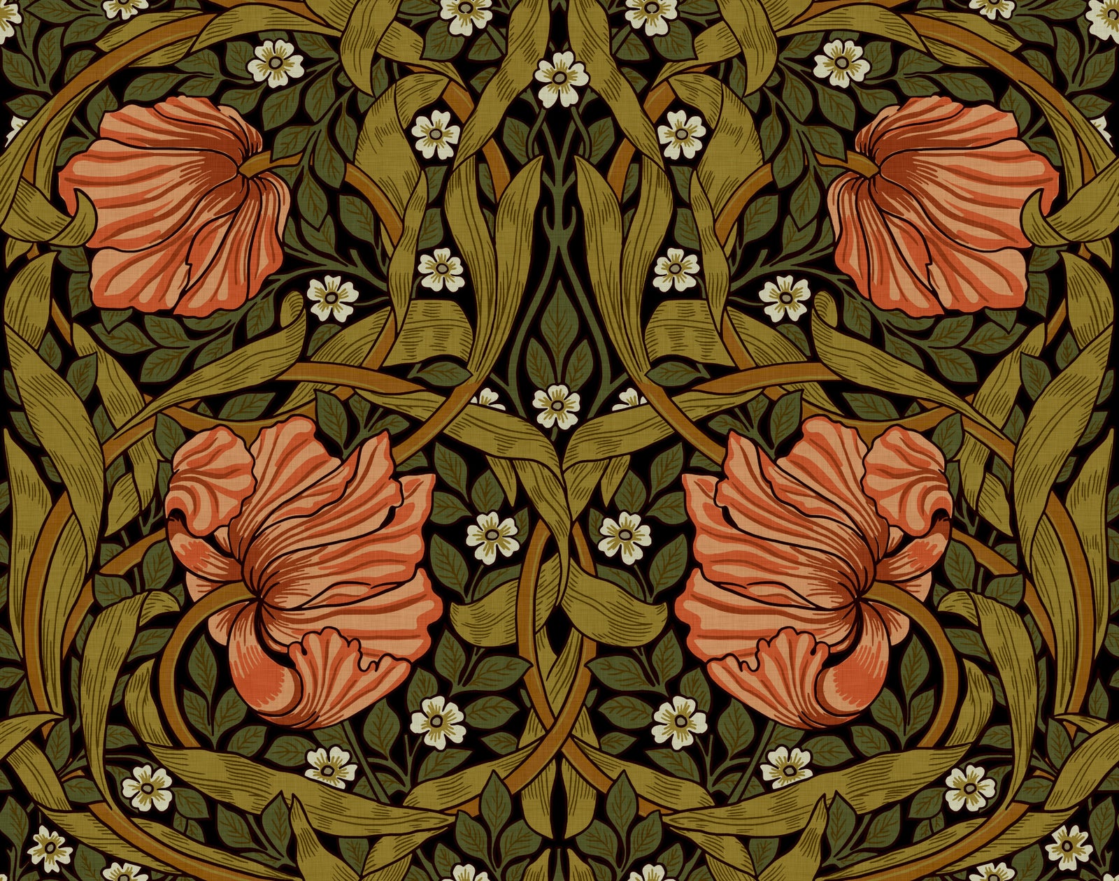 Pimpernel av William Morris 27 Wallpaper⁠