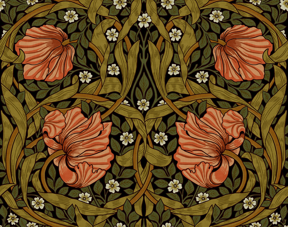 Pimpernel av William Morris 27 Wallpaper⁠ in your room — zoomed