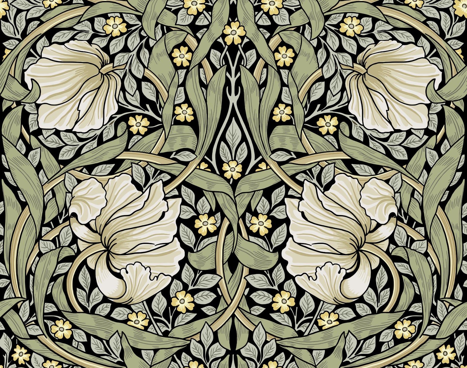 Pimpernel by William Morris 28 Wallpaper⁠