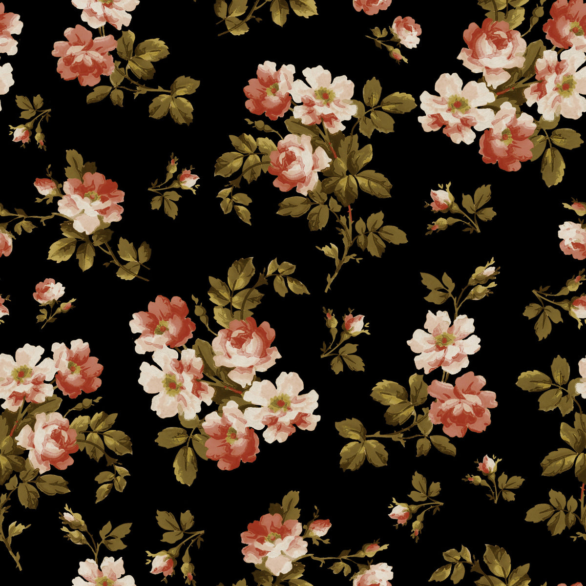 Roser Garden vintage 2 Wallpaper⁠