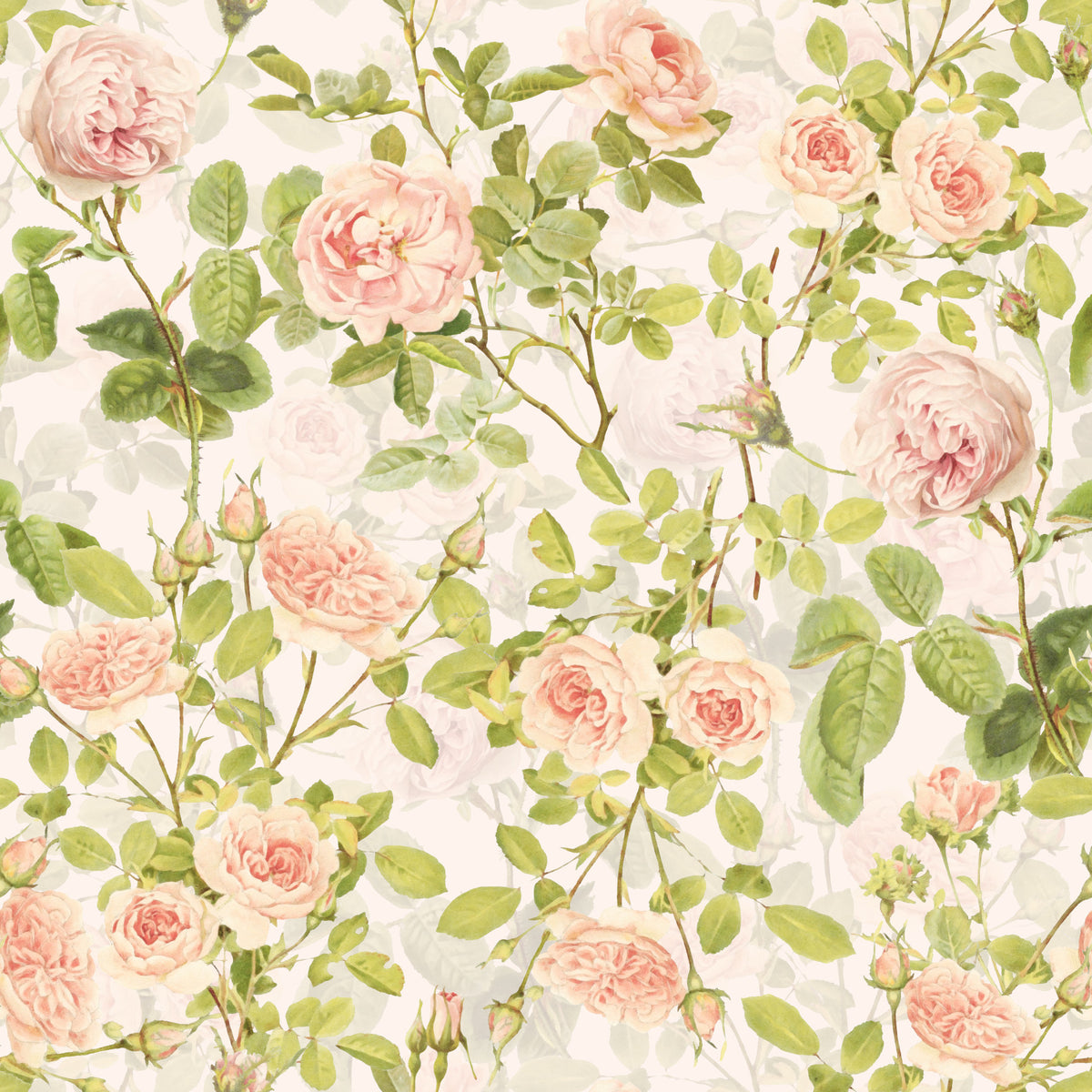 English Rose Garden Wallpaper⁠ in your room