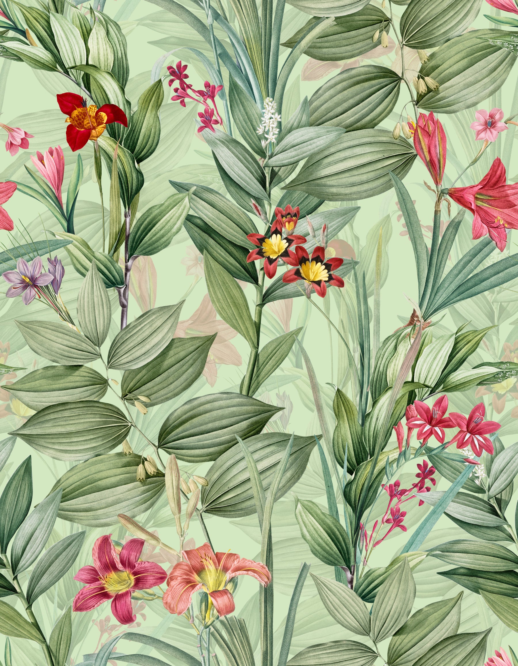 Botanisk rhapsody 1 tapet⁠