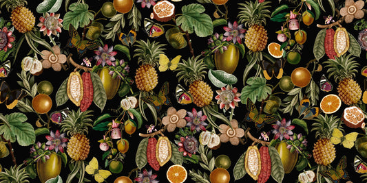 Sfondo di rhapsody botanico tropicale⁠