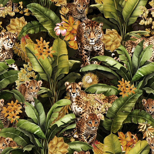 Fond d'écran de la jungle dorée⁠