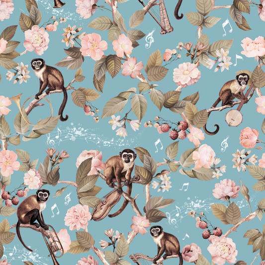 Fond d'écran des singes et mélodies⁠