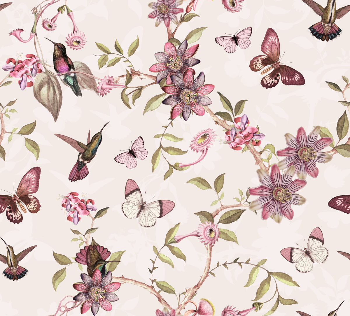 Sfondo per giardino botanico stravagante⁠ in your room — zoomed