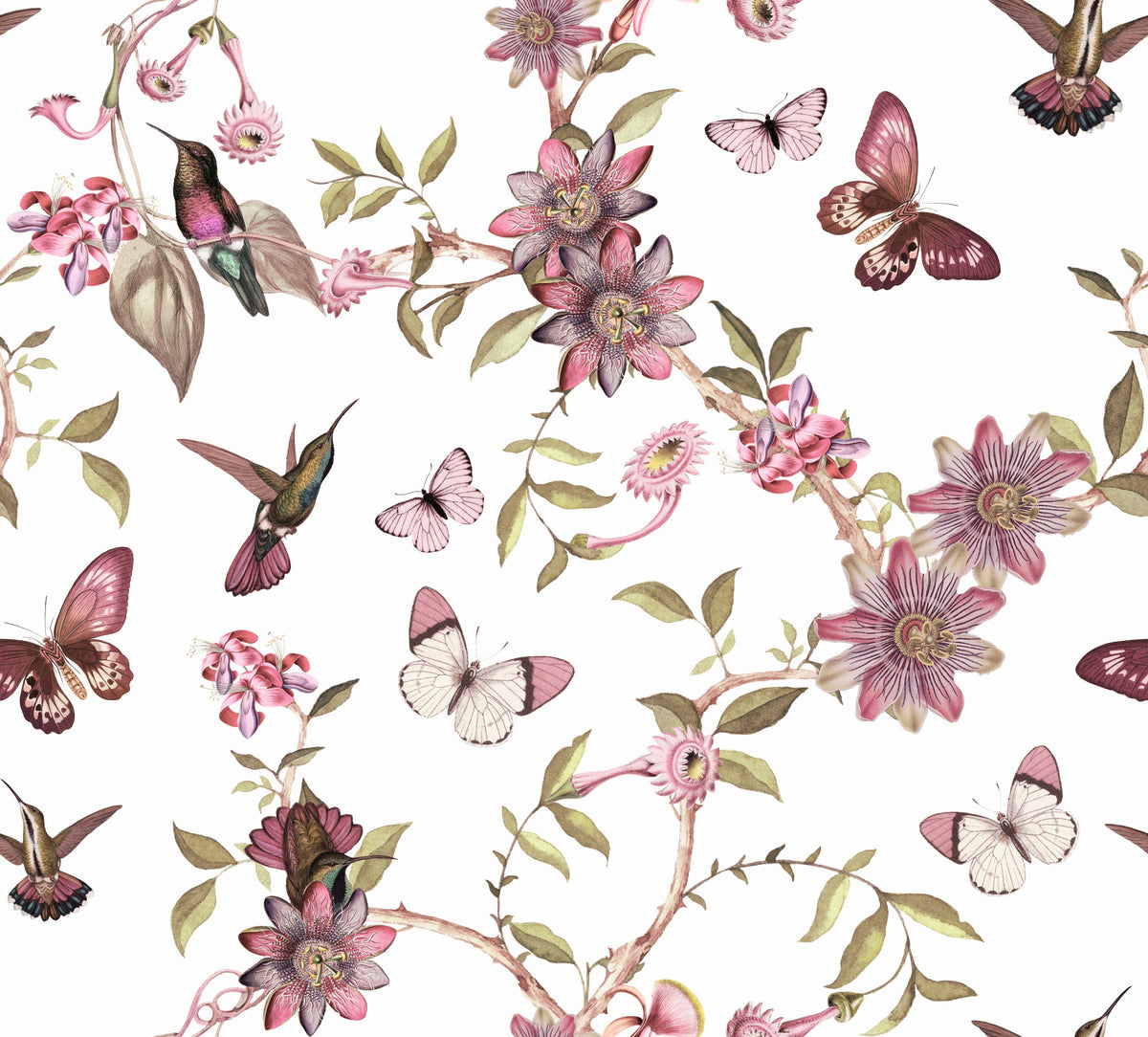 Fond d'écran de fleur de jardin enchanté⁠ in your room — zoomed