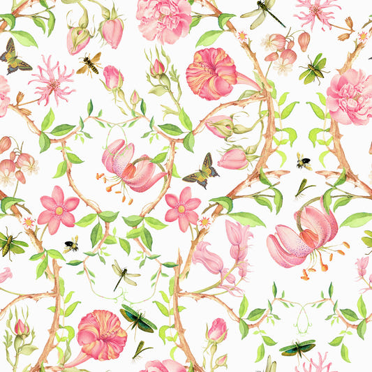 Pink Paradise Bloom tapet⁠
