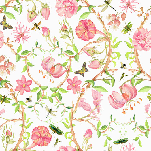 Pink Paradise Bloom Wallpaper⁠