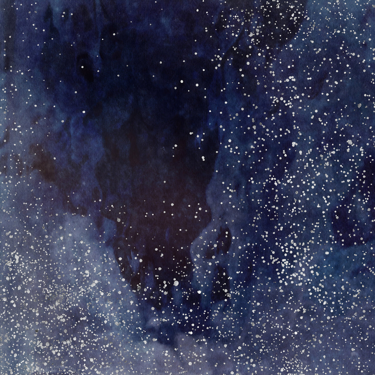 Cobalt Galaxy Wall Mural