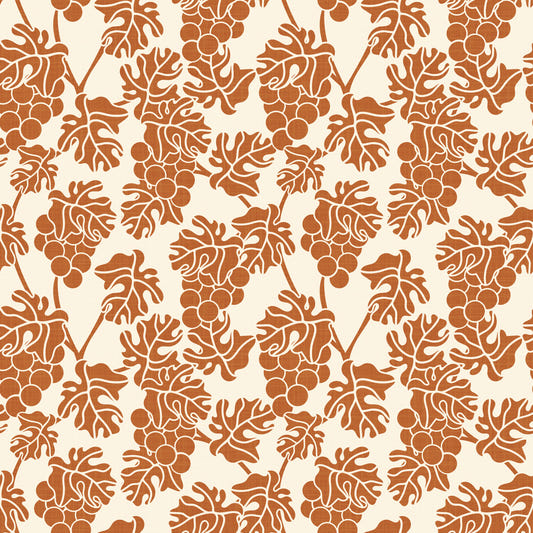 Middelhavsvineyard beige tapet⁠