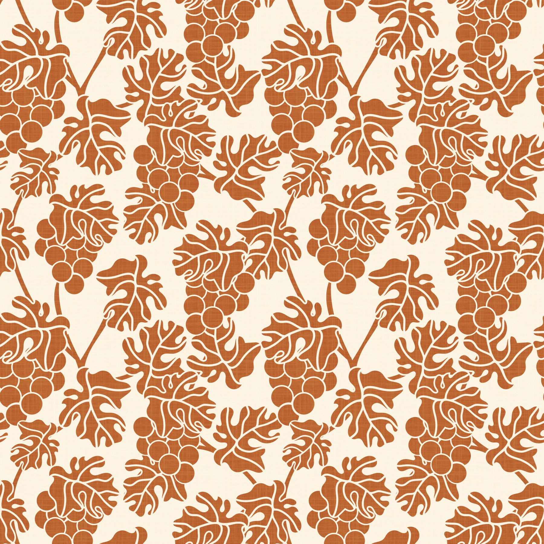 Mediterraner Weinberg beige Wallpaper⁠