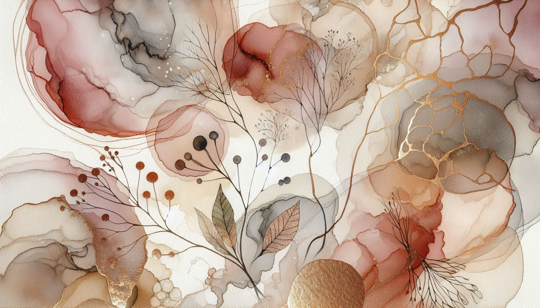Nature Grace Wall Mural in your room — zoomed