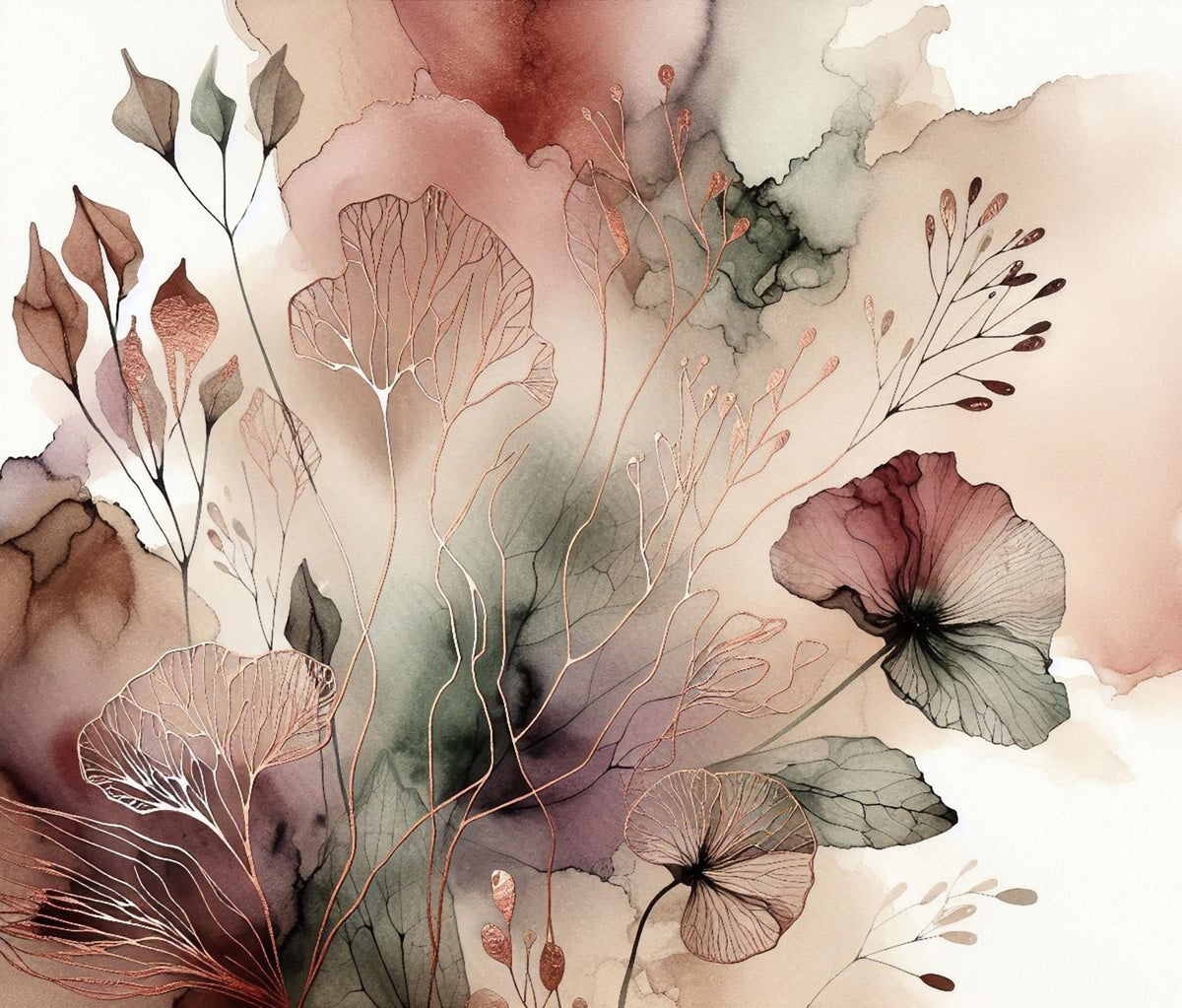 Natures murmure mural