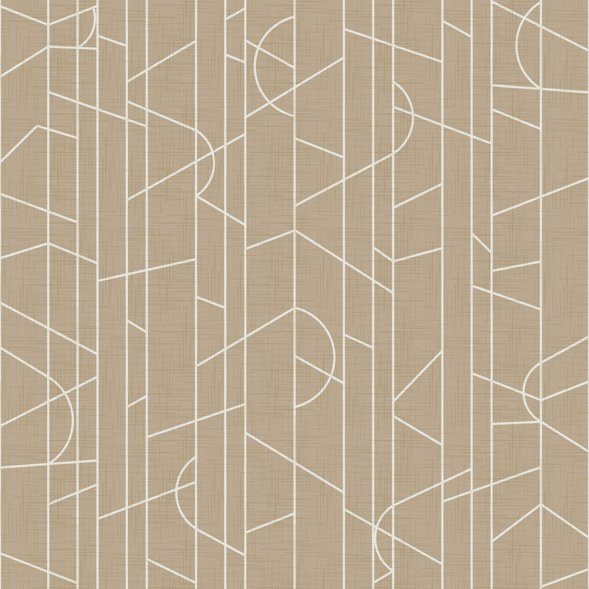 Elegante Linien Dekor Safari Canvas Wallpaper⁠ in your room — zoomed