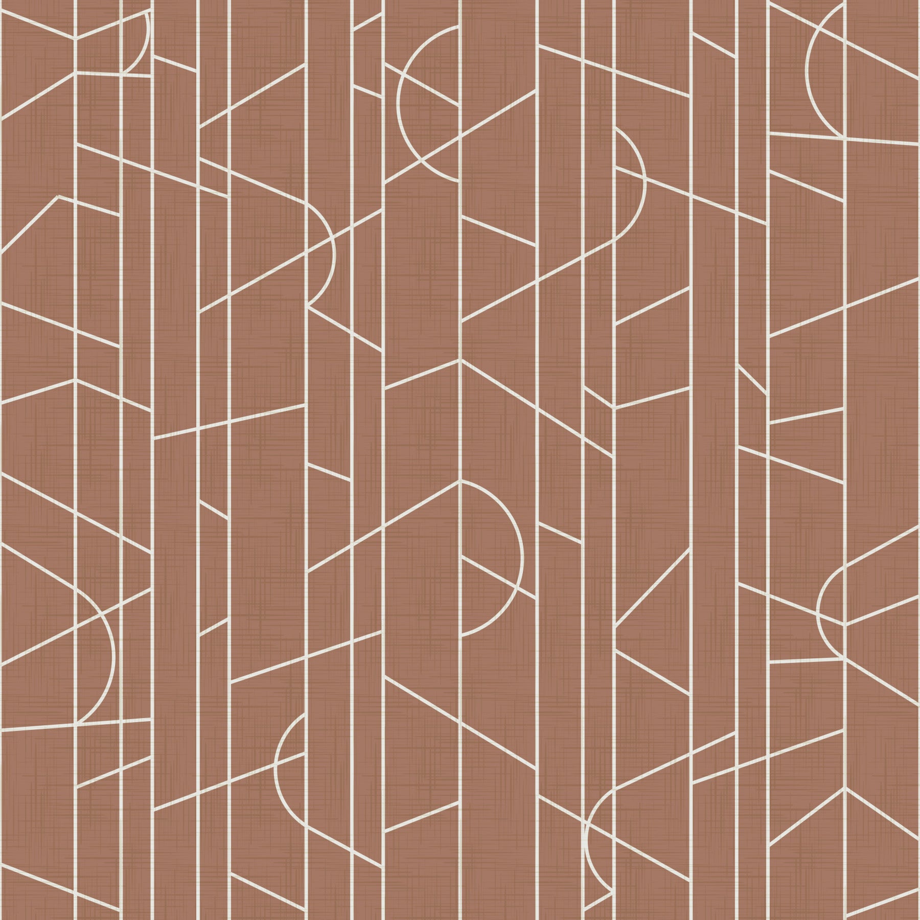 Elegante Linien Dekor Mocha Mousse Canvas Wallpaper⁠ in your room — zoomed