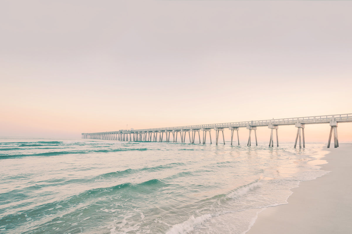 Sunset Sunset Pier mur mural