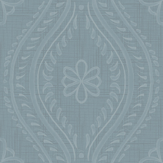 Haalistunut Ogee Damask - Arona -taustakuva⁠
