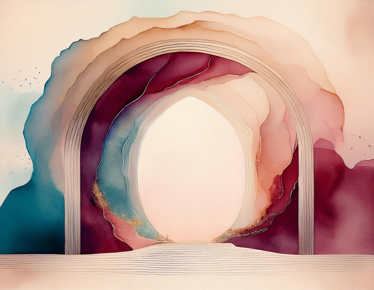 Mayoral Sleep Portal Wall Mural in your room — zoomed