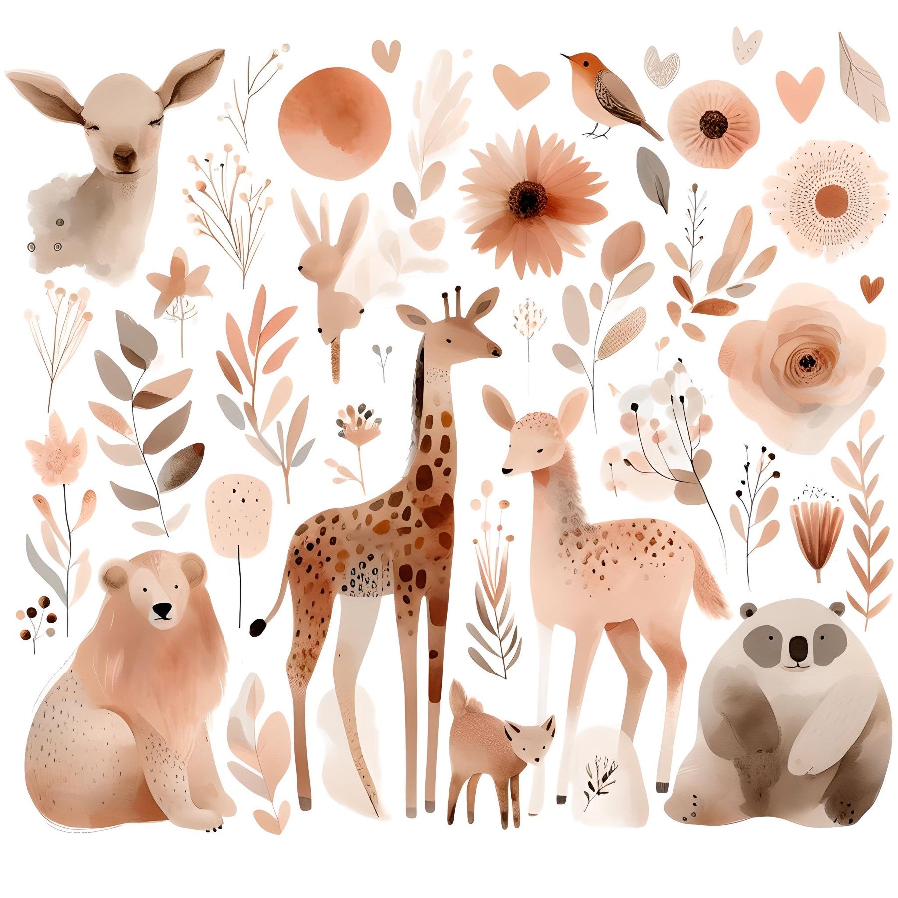 Gentle Wild Haven Wall Mural