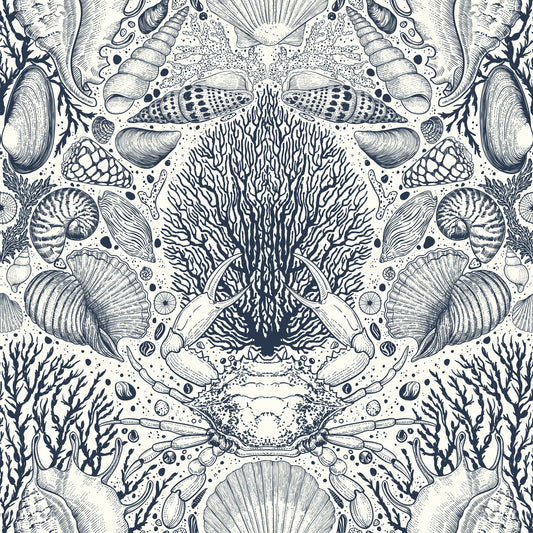 Untersee Schätze Botanische Ozean Wallpaper⁠