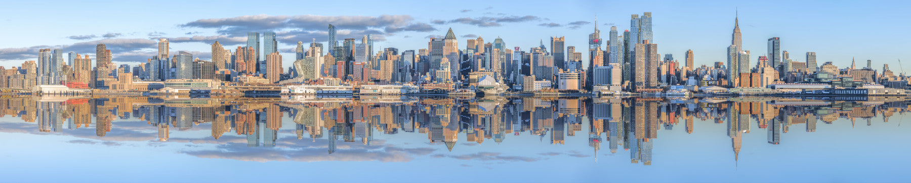 Mural de perete oglindă din Manhattan