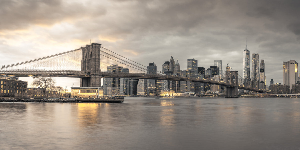 Majestic Brooklyn Bridge Wall Mural in your room