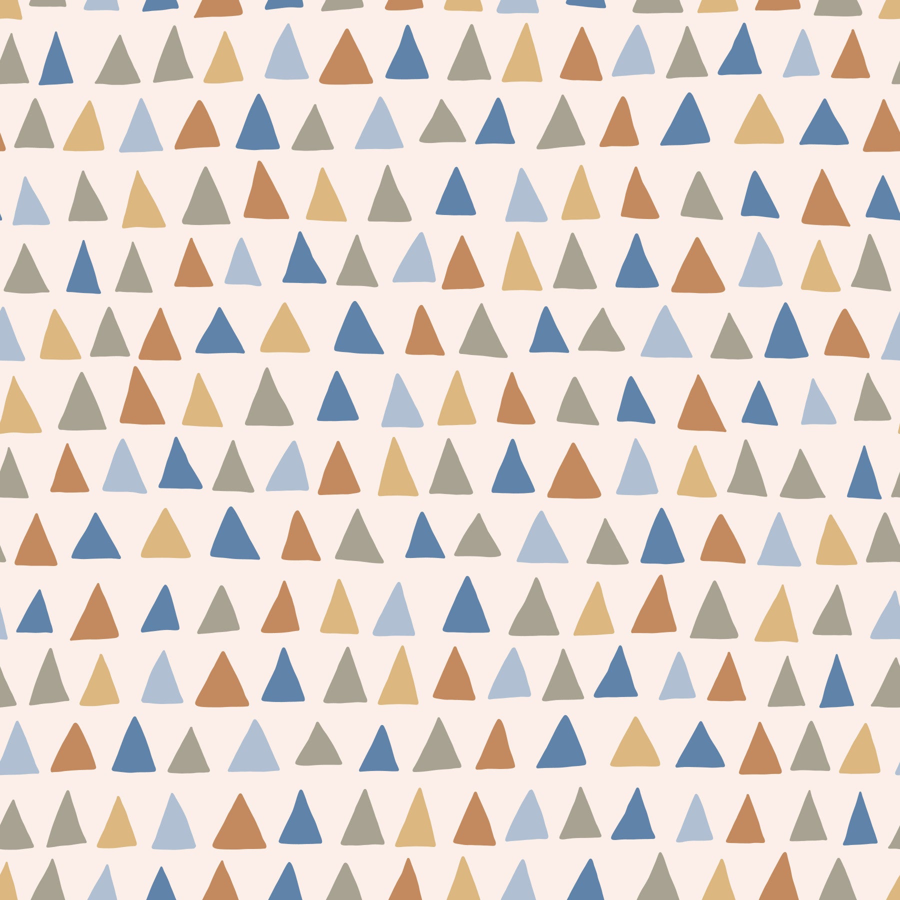 Triangle Multicolor Boho Wallpaper⁠