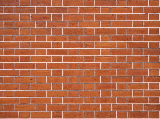 Brown Terracotta Brickwall Wall Mural
