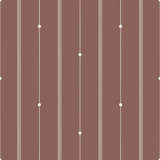 Refined Minimal Stripes Sienna Dust Wallpaper⁠