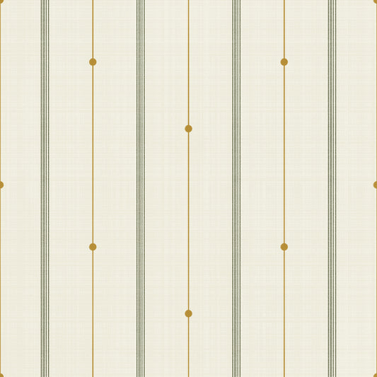 Refined Minimal Stripes Earthy Wallpaper⁠