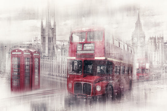 City-Art London Westminster Collage Wall Mural