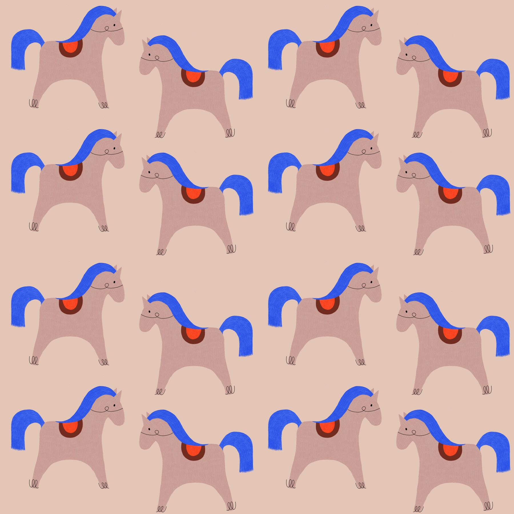 Delight Carousel 02 Tapeta⁠ in your room — zoomed