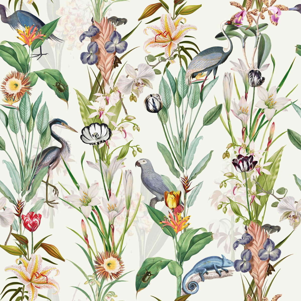 Lily Wallpaper – Flower Wall Murals & Peel and Stick Designs