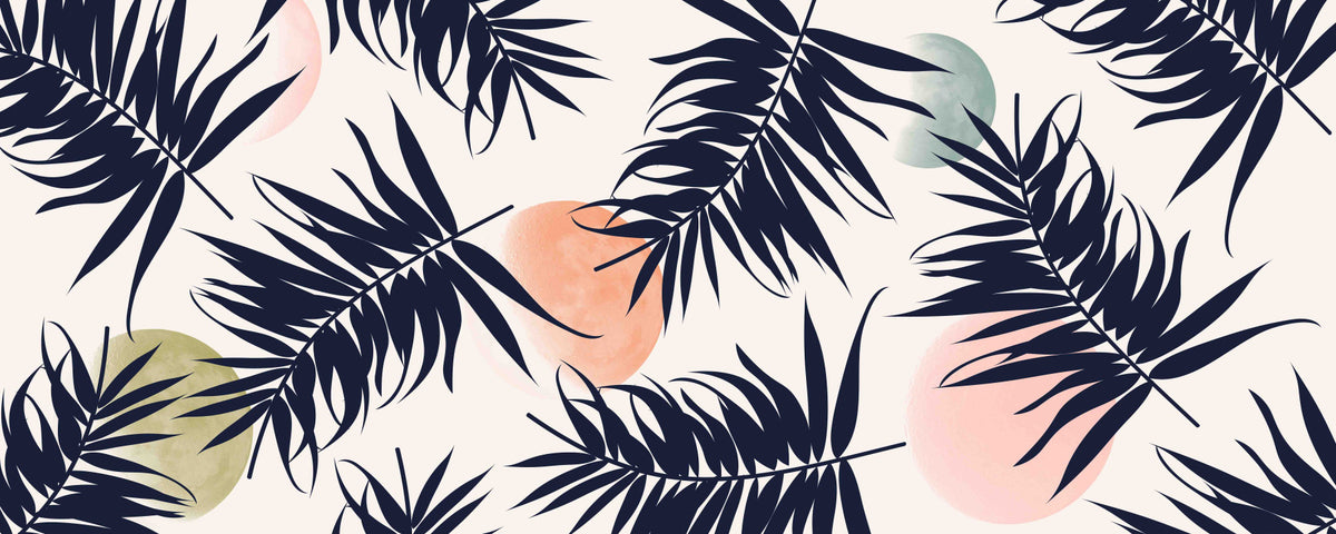 Tapet tropical⁠ in your room — zoomed