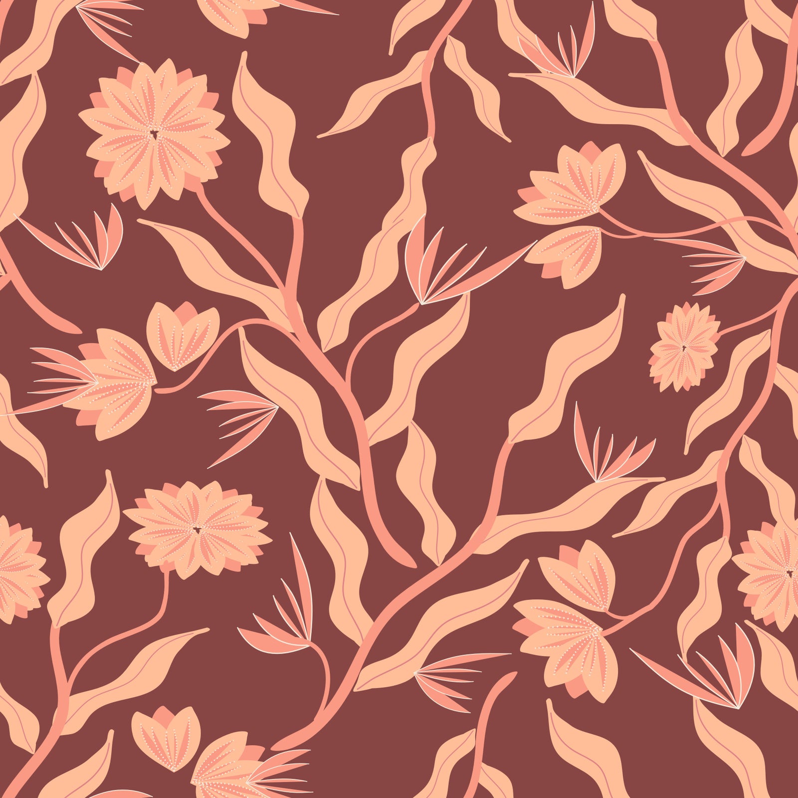 Wallpaper Terra Bloom⁠ in your room