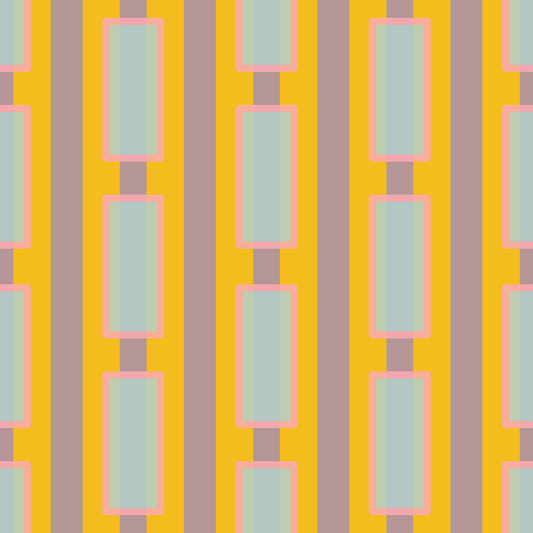 Gelbe geometrische Spaß Tapete⁠