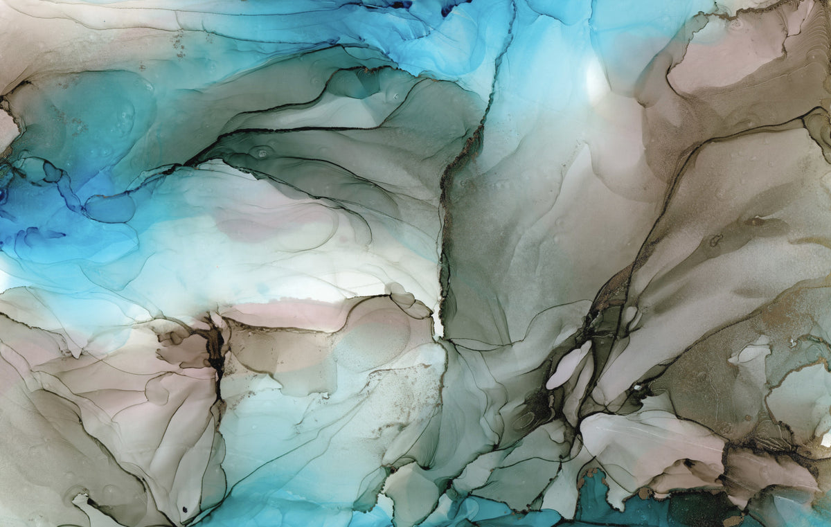 Ephemeral Depths Wall Mural in your room