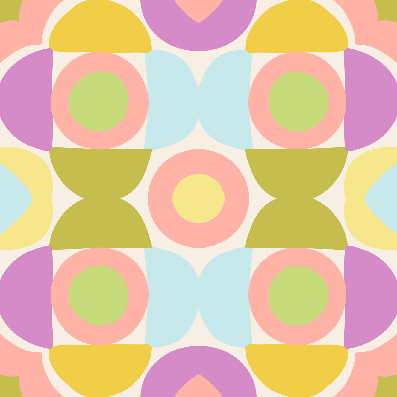 Kaleidoscope Kisses Wallpaper⁠
