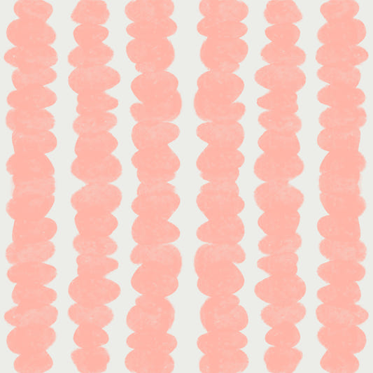 Blush Pebble Rows Wallpaper⁠
