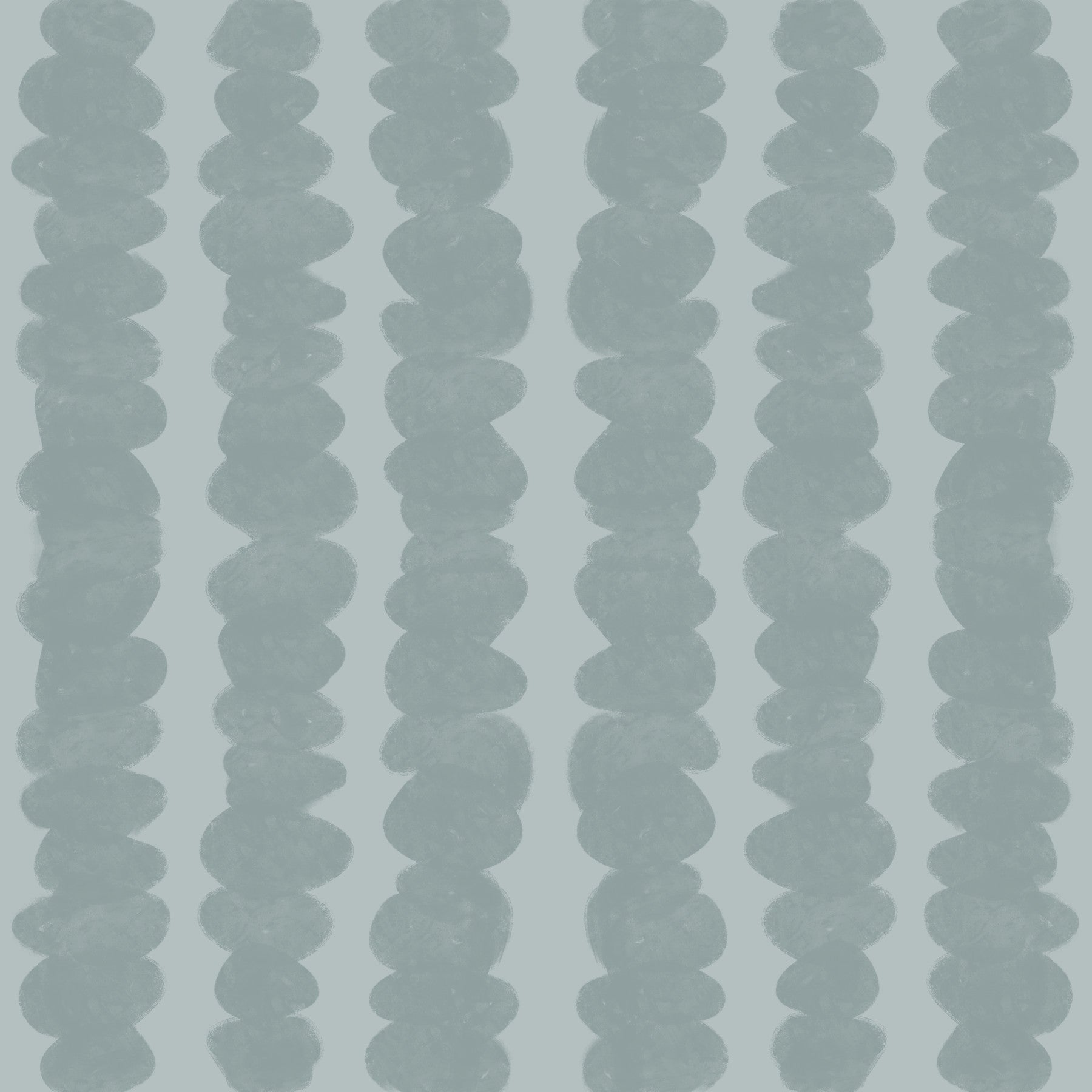 Coastal Pebble Rows Wallpaper⁠ in your room — zoomed