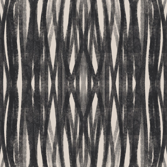 Ethereal Charcoal Weave Wallpaper⁠
