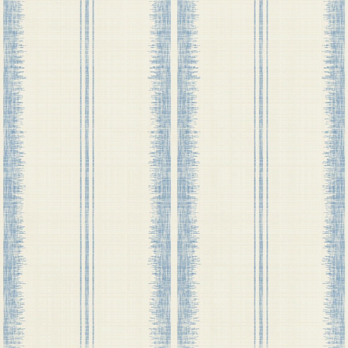 Provence Boho Stripes Linen-French Blue Wallpaper⁠