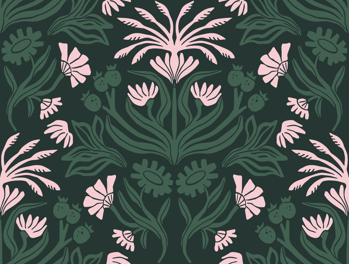 Zaczarowana tapeta Bloom⁠ in your room — zoomed