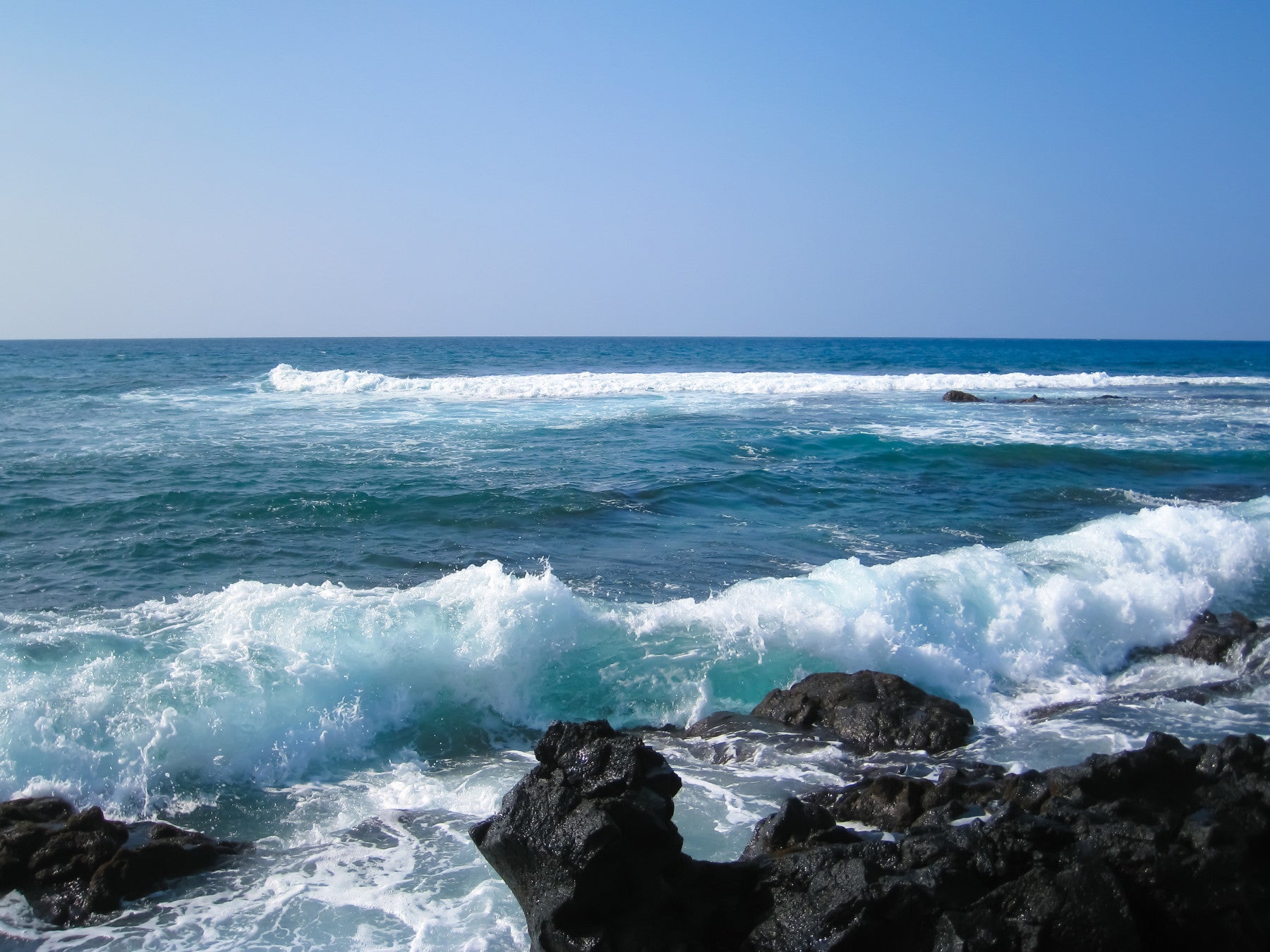 Hawaii Rocky Shore Wall Mural