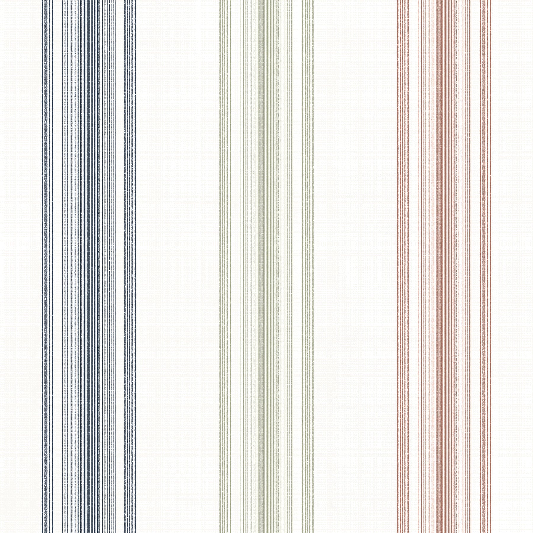 Elegante gestreepte strepen Country Wallpaper⁠