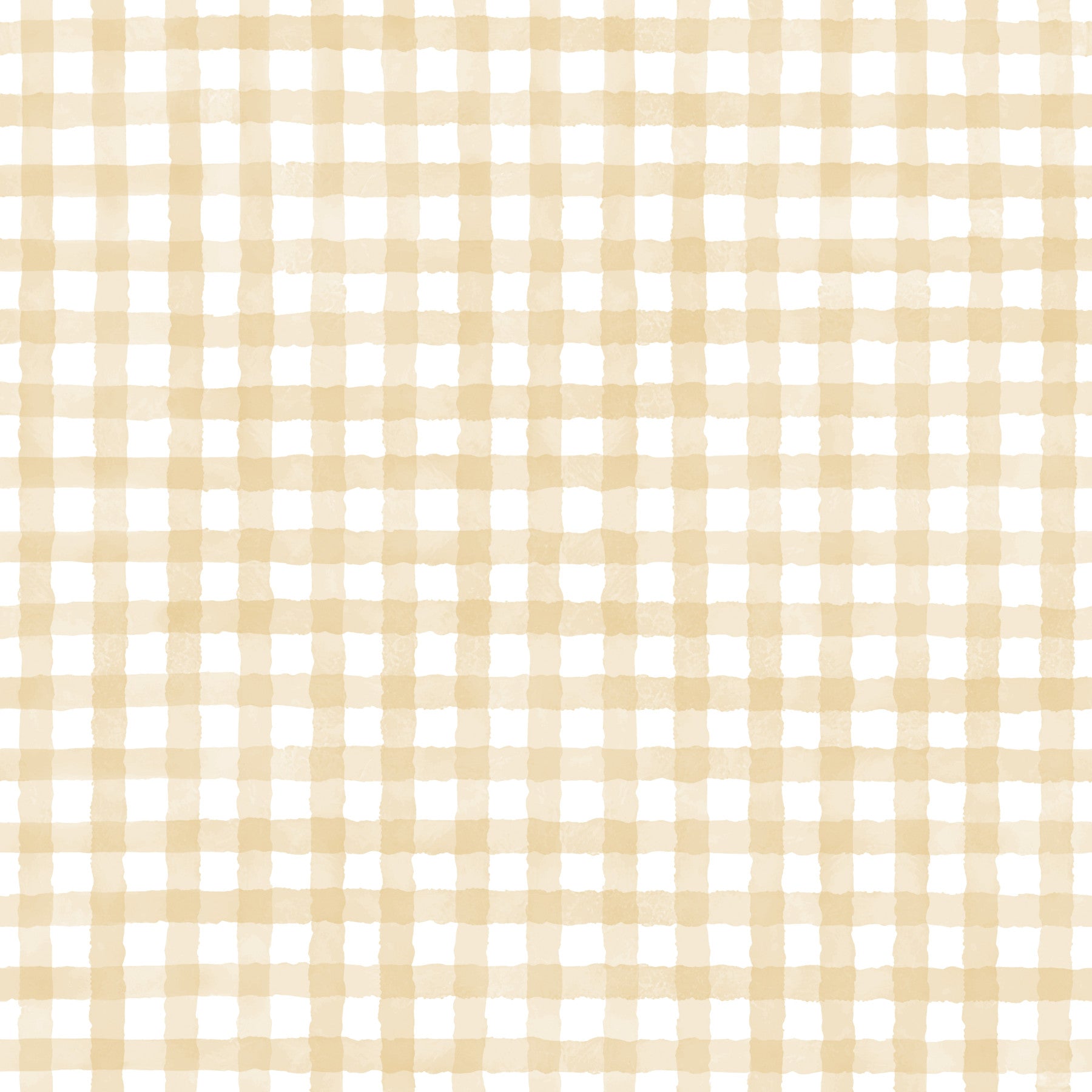 Fattoria gialla rustica Gingham WaterColor a scacchi sfondo neutro⁠
