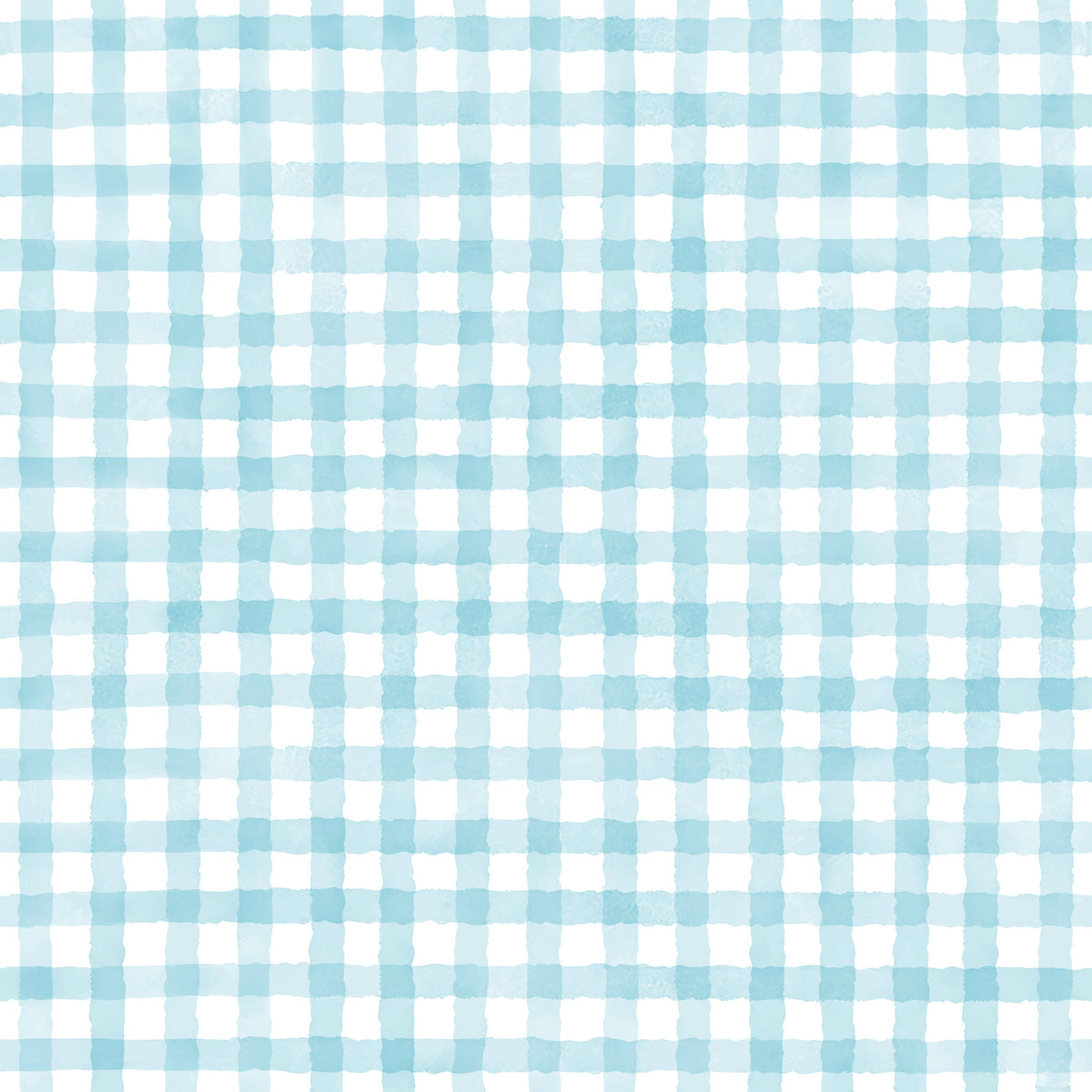 Maalaismainen vauvan sininen maalaistalo gingham akvarellit ruudullinen neutraali taustakuva⁠ in your room — zoomed